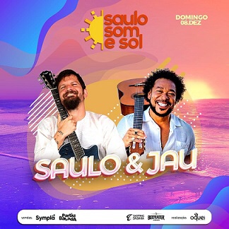 Saulo e Jau: “Saulo Som e Sol” | Foto: Divulgação